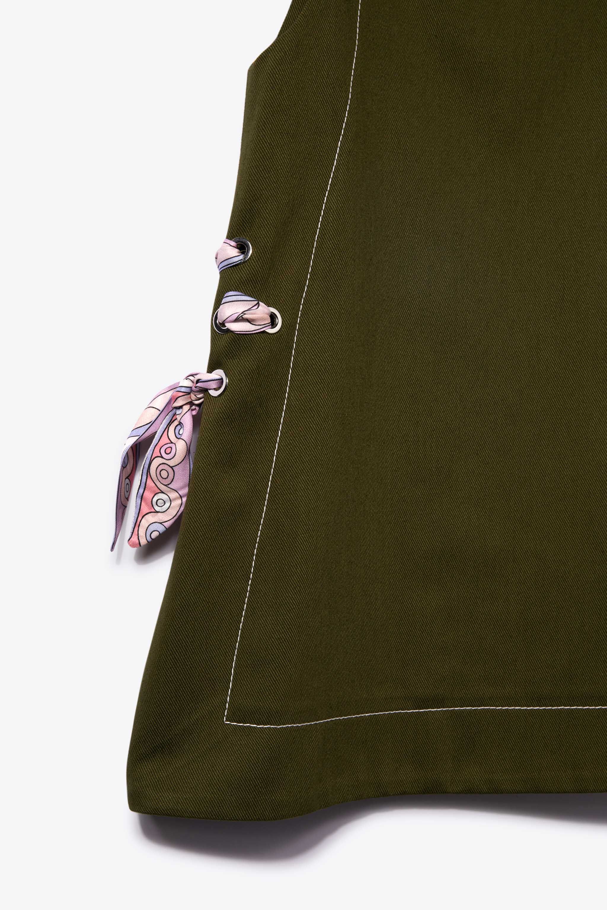 Pesci-Print Cotton Dress sold by Emilio Pucci product image thumbnail 3