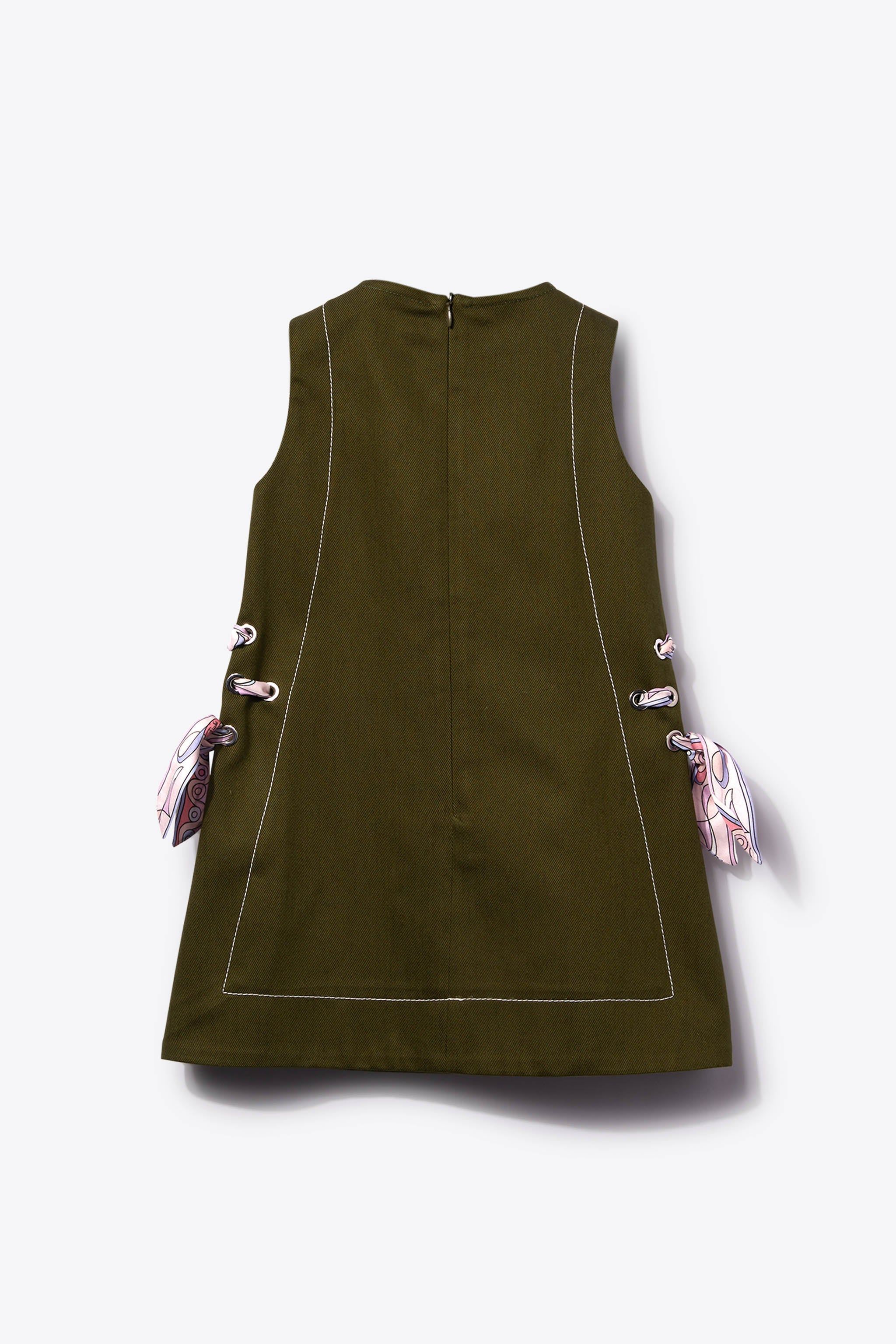 Pesci-Print Cotton Dress sold by Emilio Pucci product image thumbnail 2