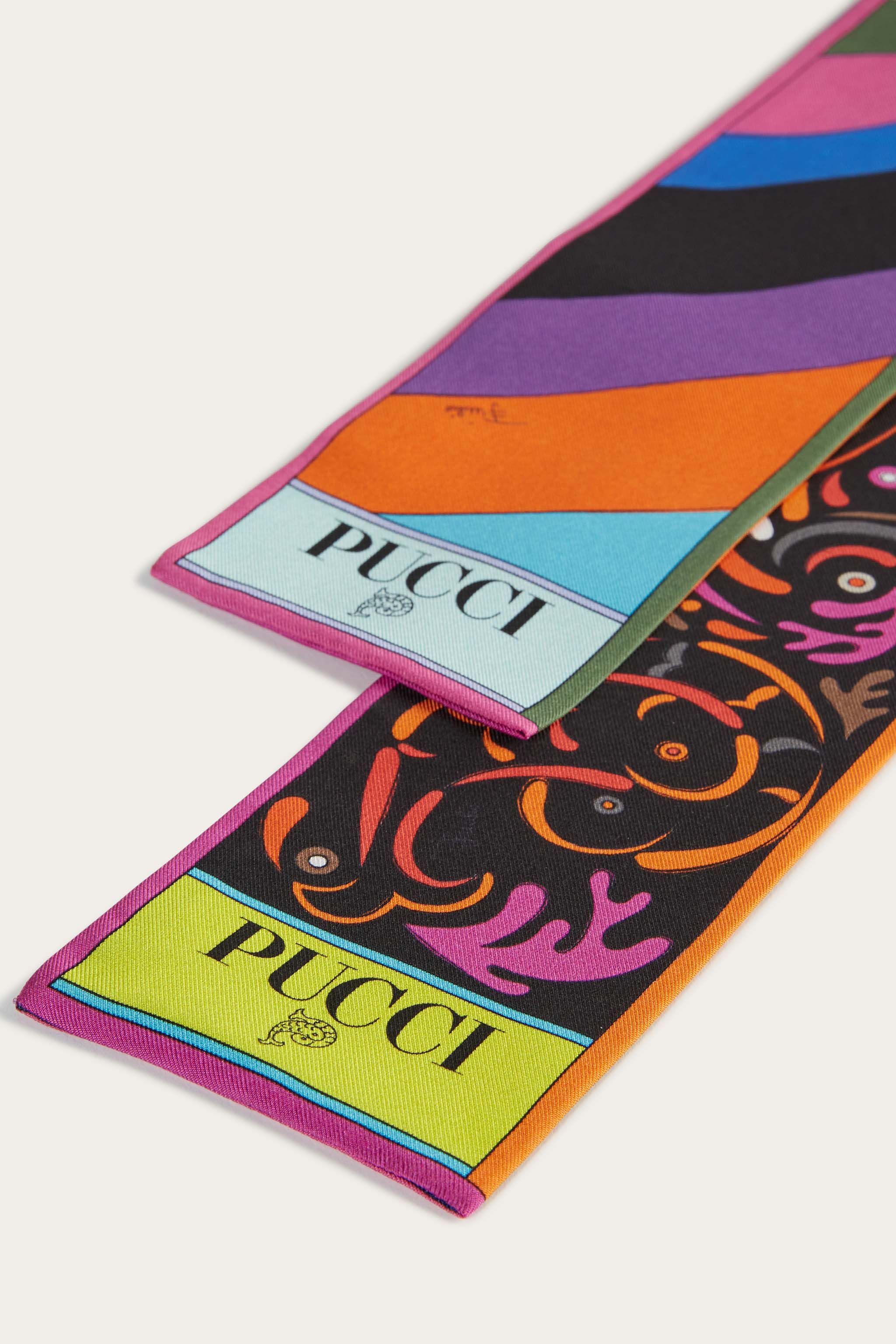 Foulard in seta con stampe Bandana e Iride sold by Emilio Pucci product image thumbnail 3