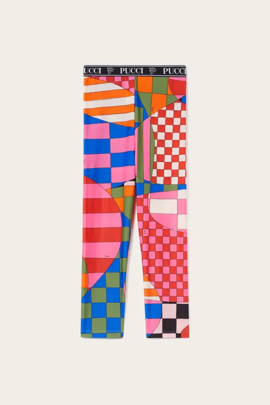 Leggings con stampa Giardino sold by Emilio Pucci