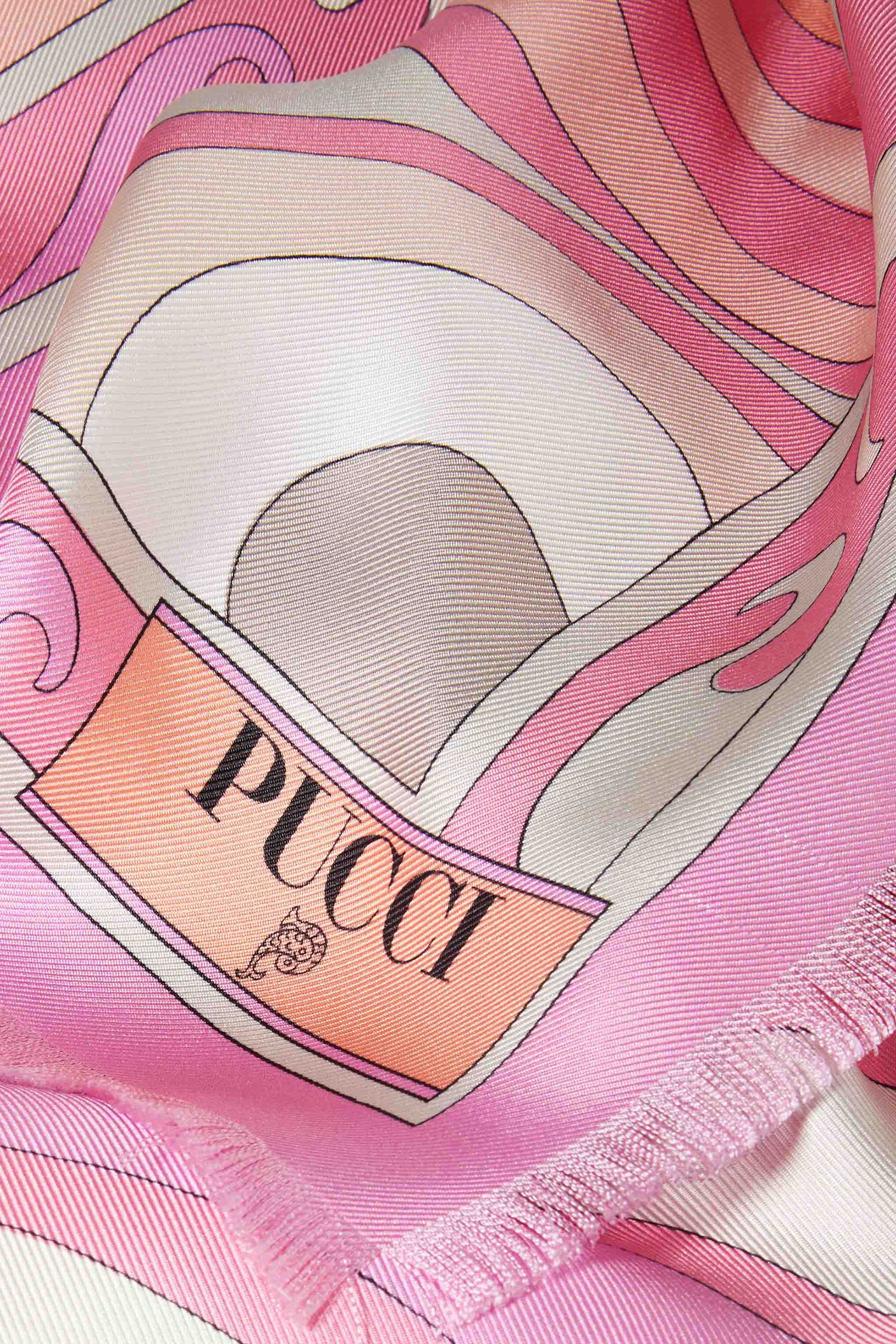 Carré grande in seta con stampa Marmo sold by Emilio Pucci product image thumbnail 3