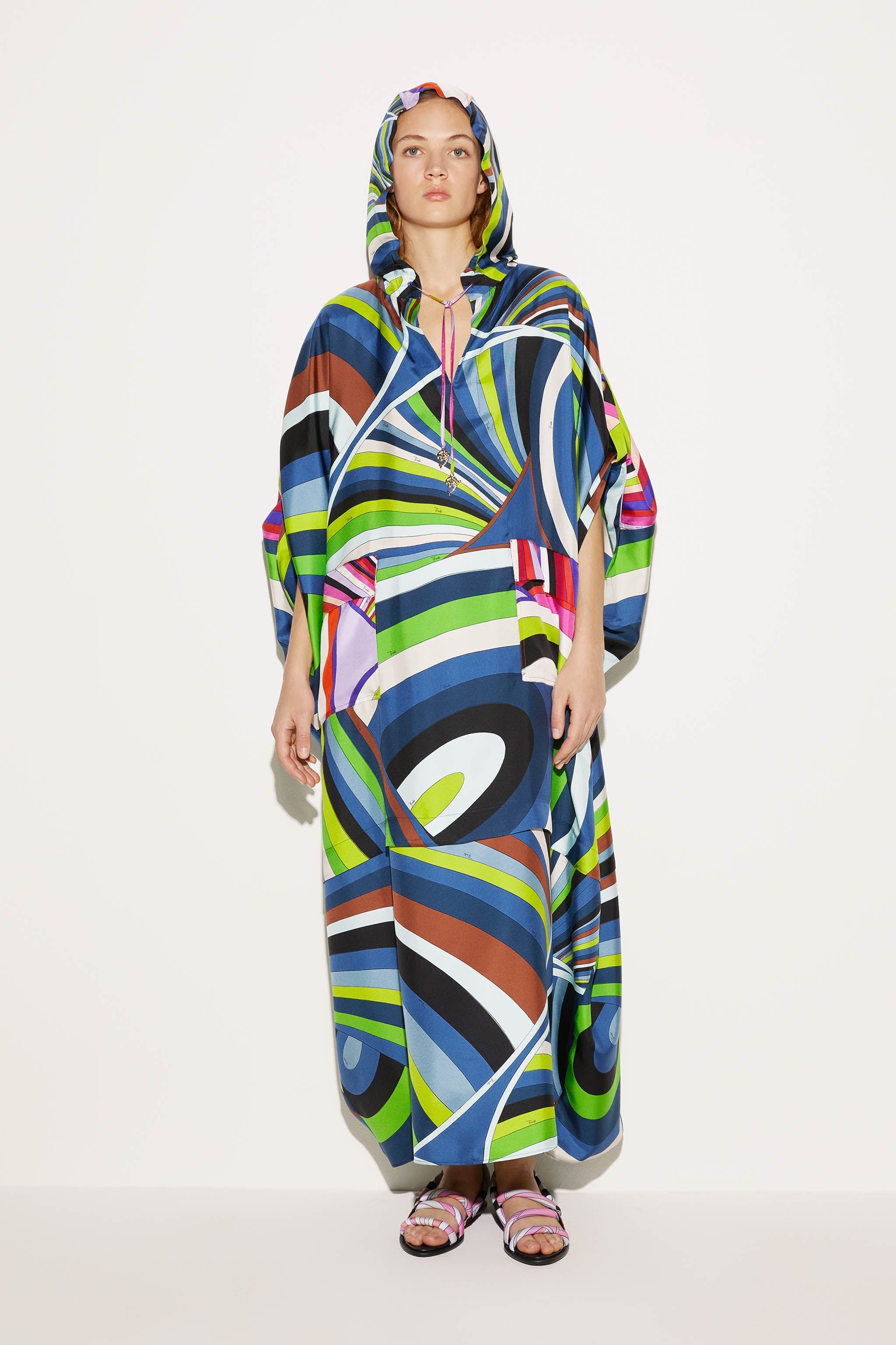 Kaftano in seta con stampa Iride sold by Emilio Pucci product image thumbnail 2