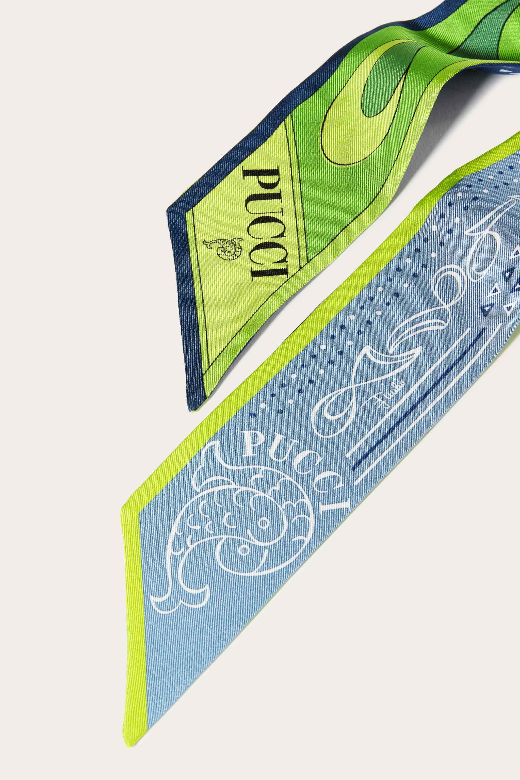 Foulard in seta con stampa Pesci sold by Emilio Pucci product image thumbnail 3