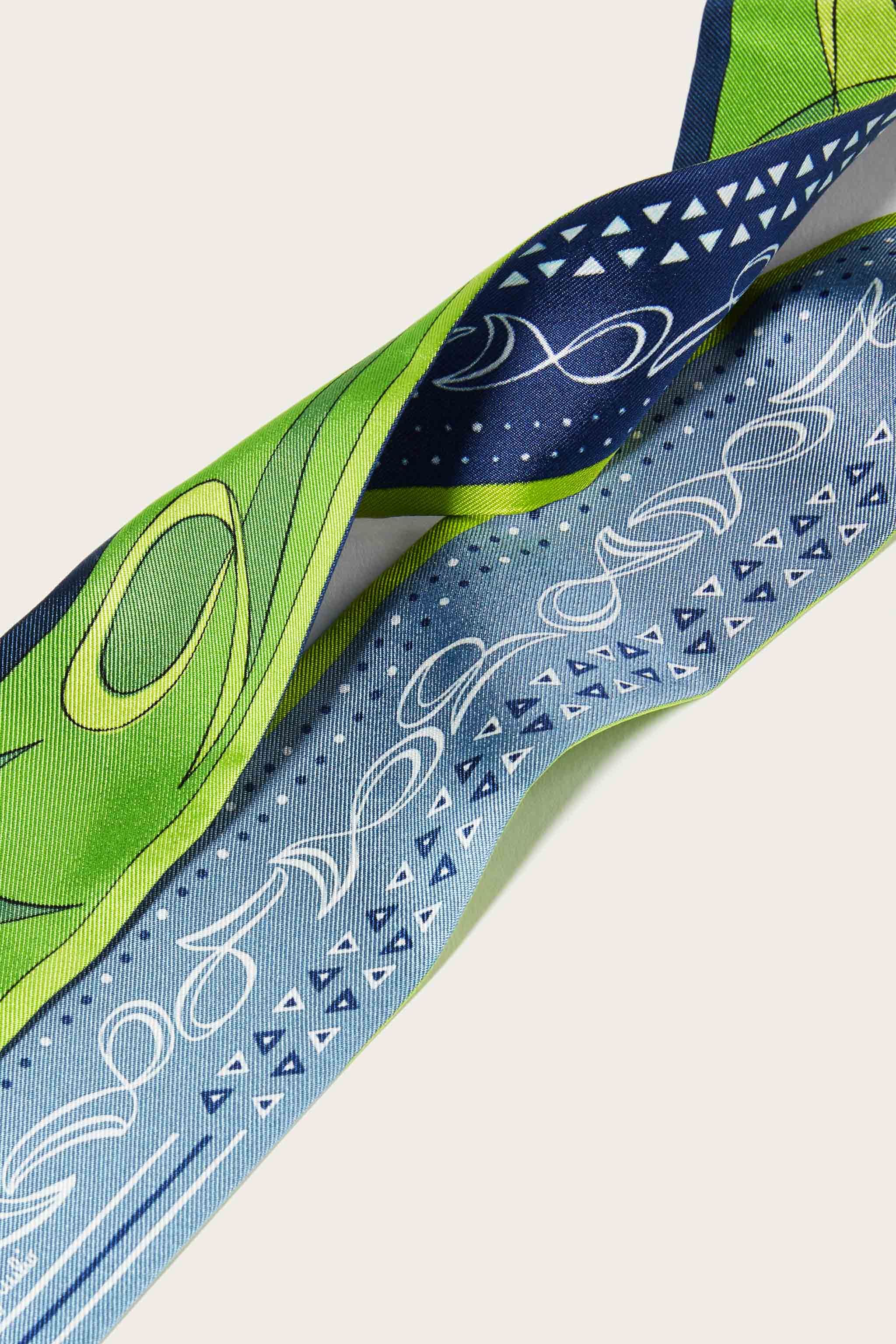 Foulard in seta con stampa Pesci sold by Emilio Pucci product image thumbnail 4