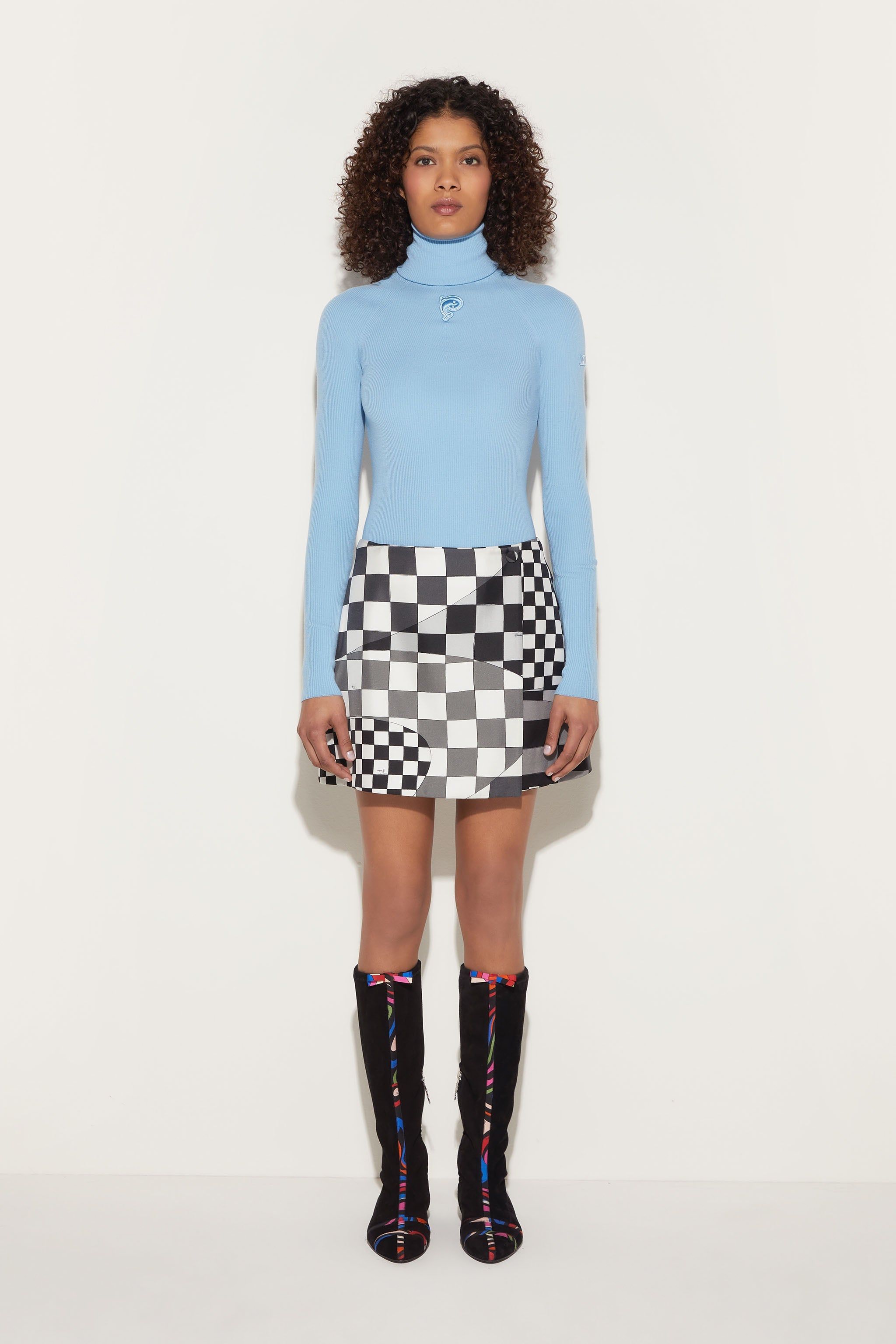 Minigonna in seta con stampa Giardino sold by Emilio Pucci product image thumbnail 2