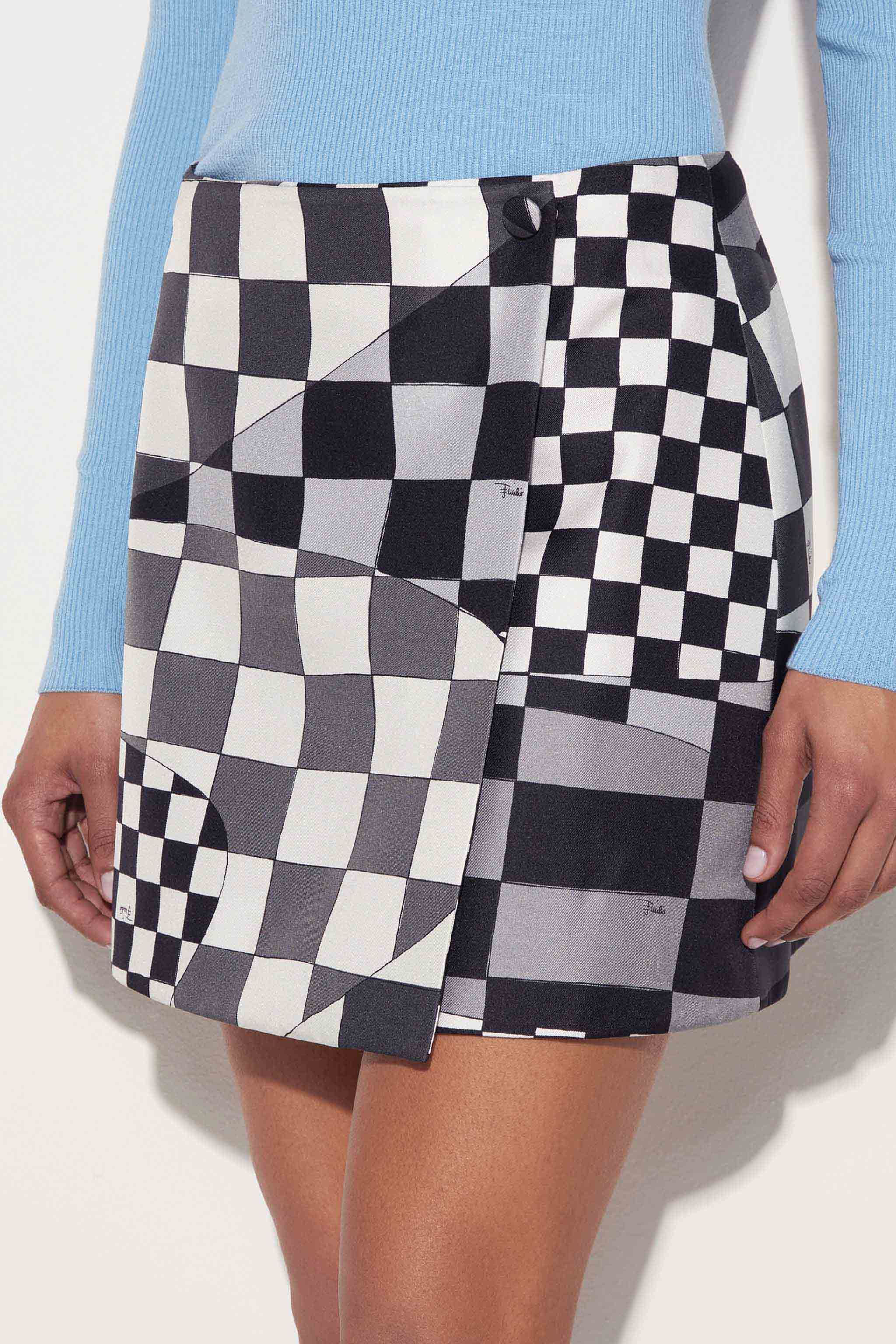 Minigonna in seta con stampa Giardino sold by Emilio Pucci product image thumbnail 5