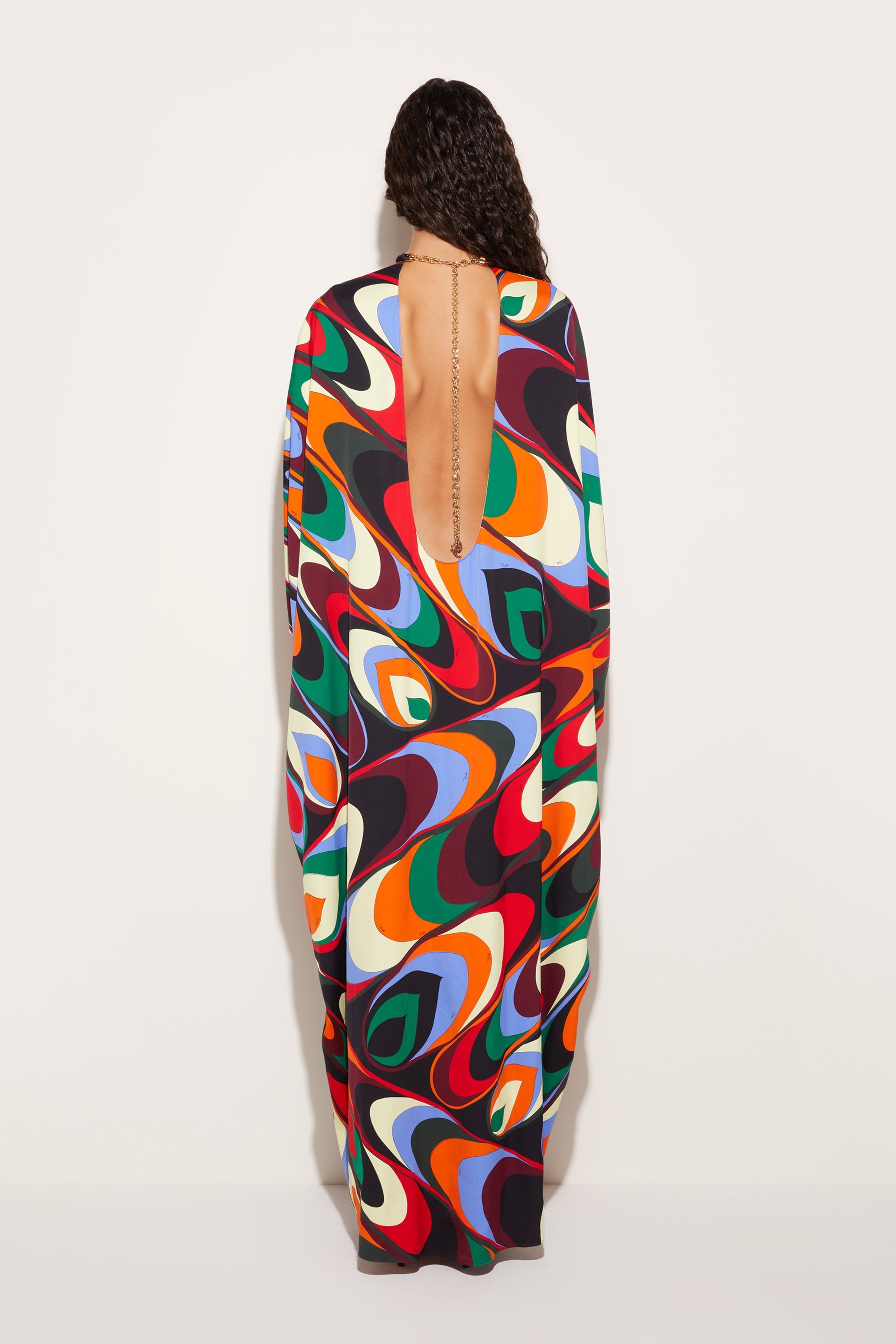 Abito kaftano con stampa Onde sold by Emilio Pucci product image thumbnail 4