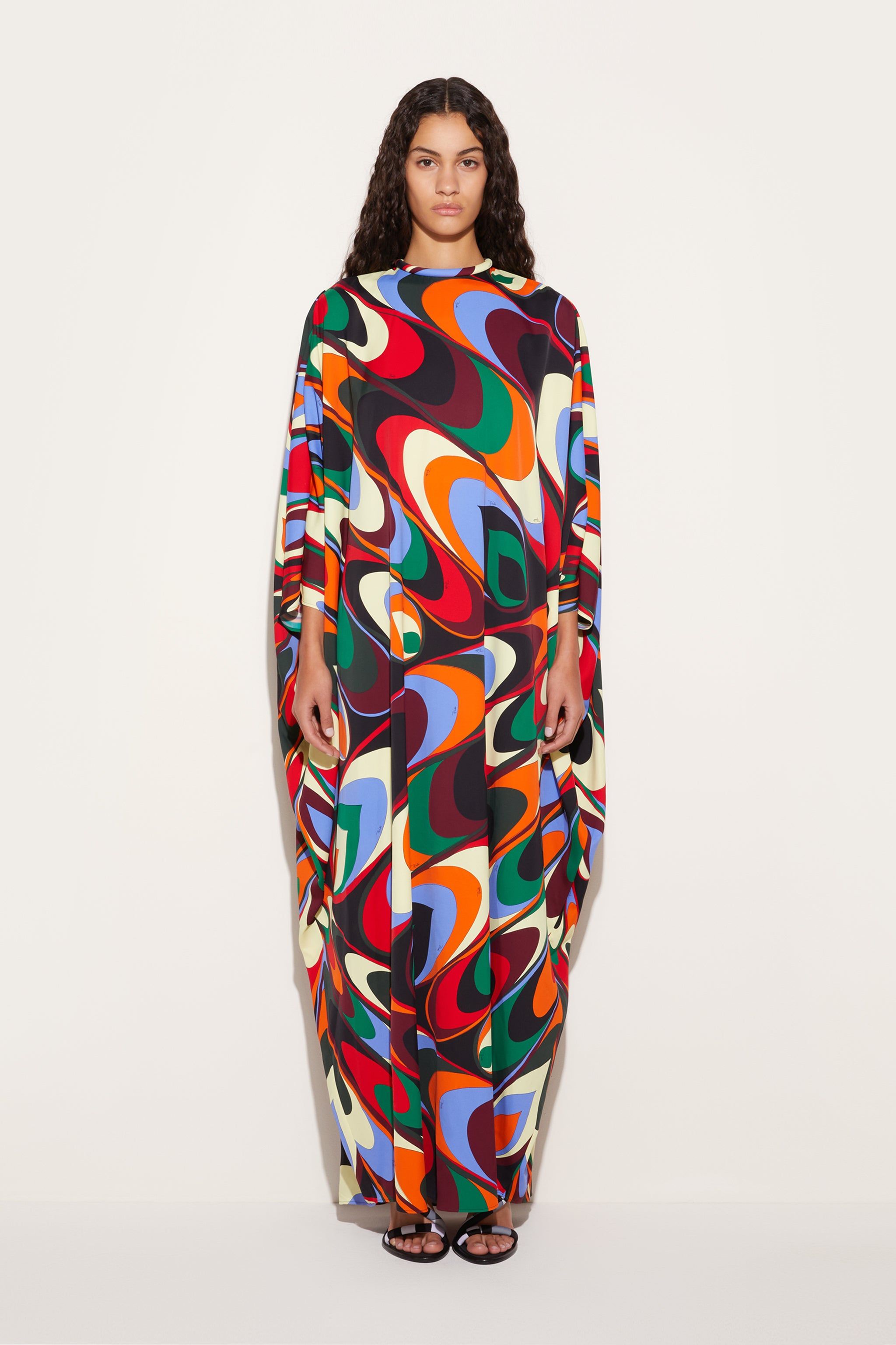 Abito kaftano con stampa Onde sold by Emilio Pucci product image thumbnail 2