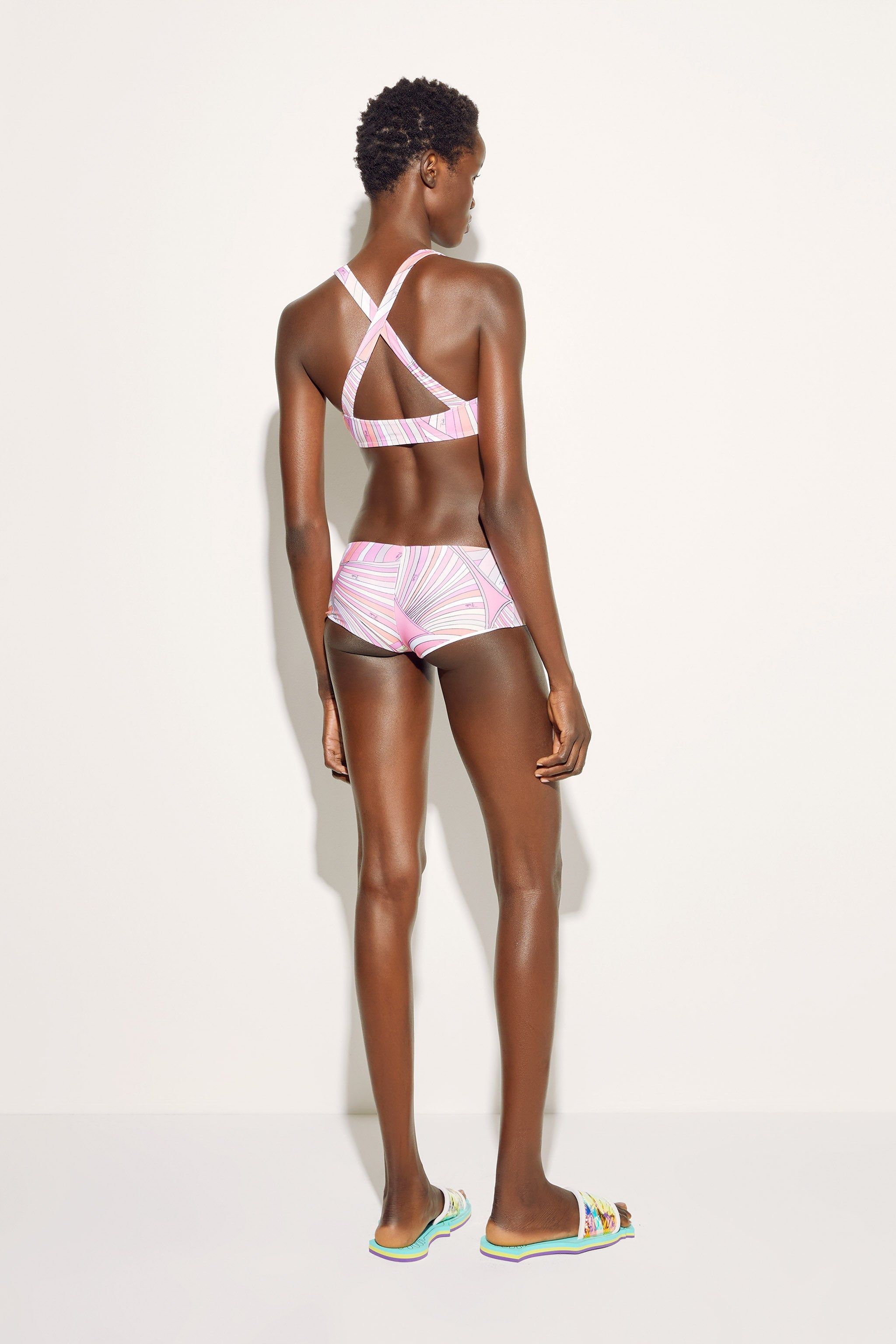 Top bikini con stampa Iride e zip sold by Emilio Pucci product image thumbnail 3