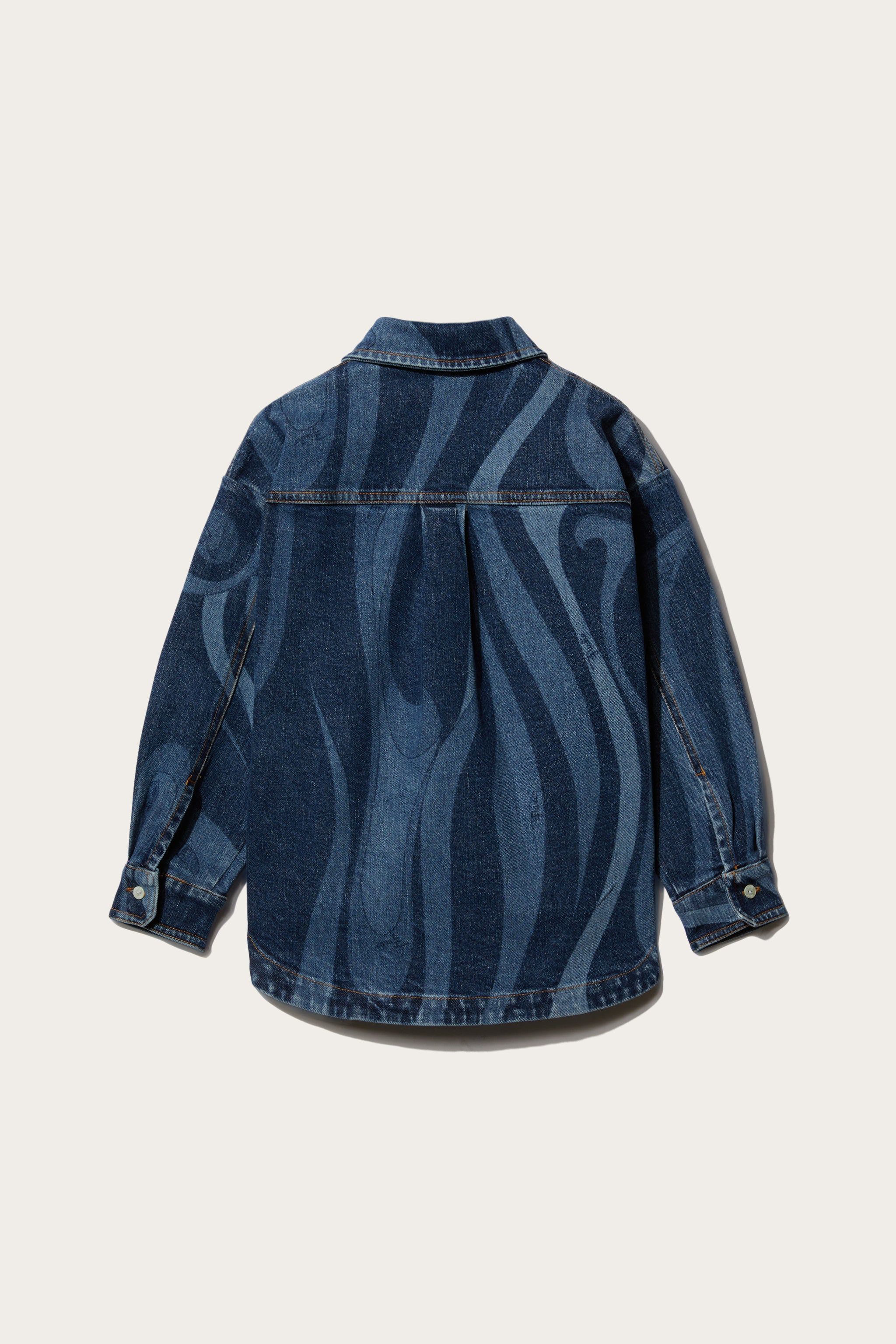 Marmo-Print Denim Shirt sold by Emilio Pucci product image thumbnail 2