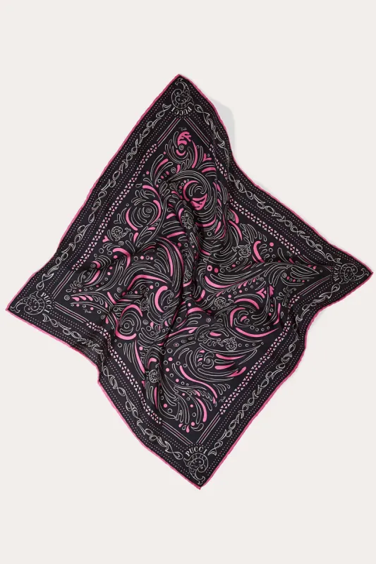 Carré piccolo in seta con stampa Bandana sold by Emilio Pucci
