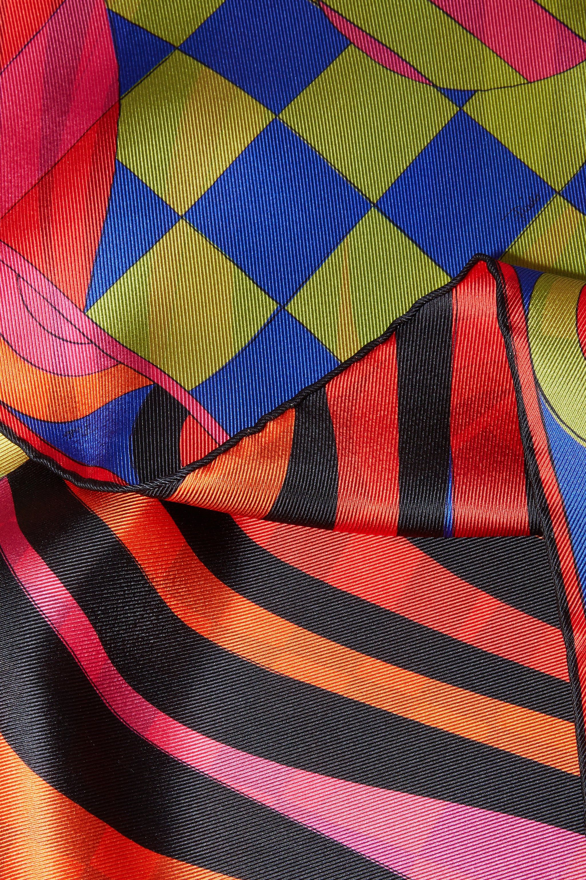 Carré grande in seta con stampe Giardino e Marmo sold by Emilio Pucci product image thumbnail 4