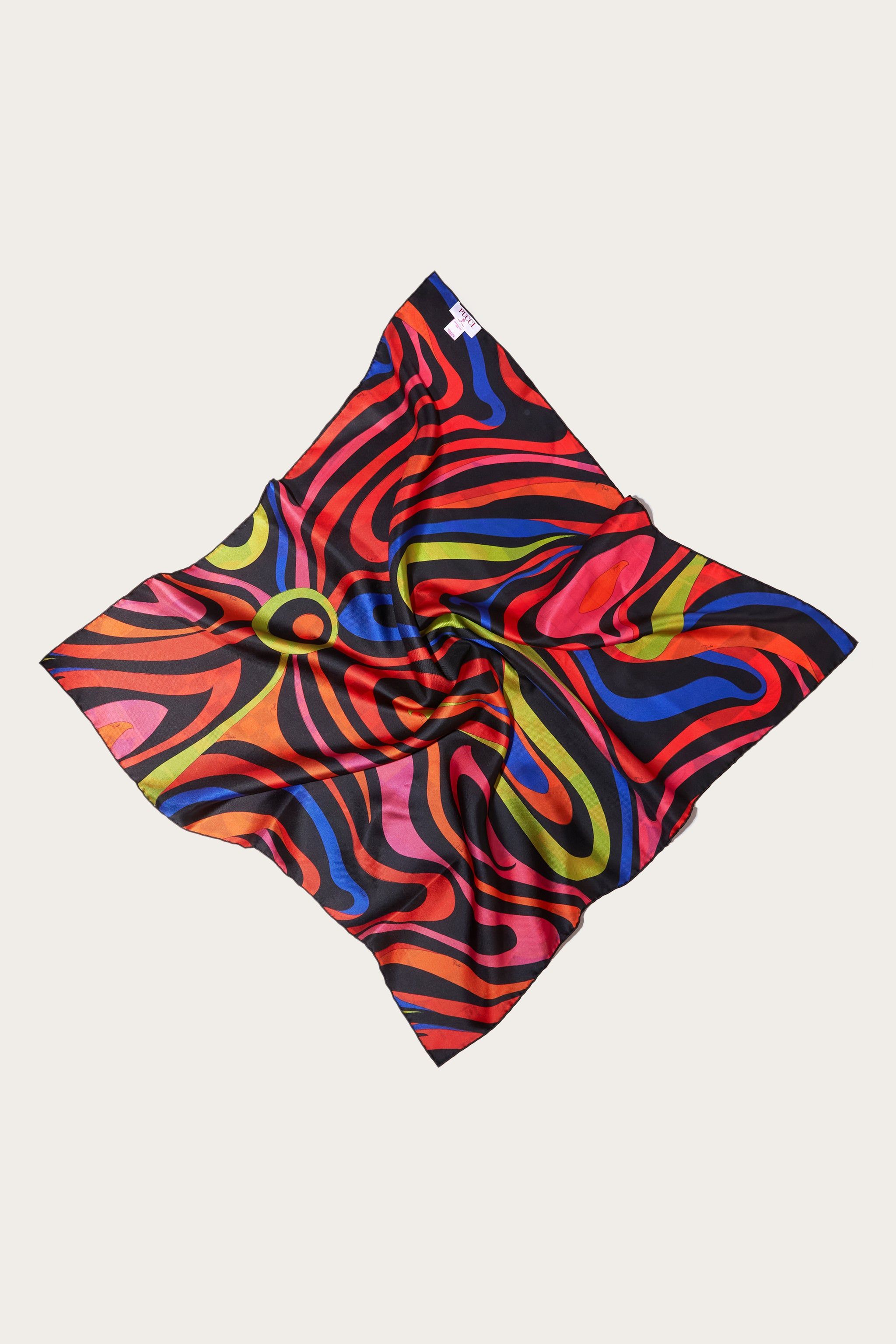 Carré grande in seta con stampe Giardino e Marmo sold by Emilio Pucci product image thumbnail 3