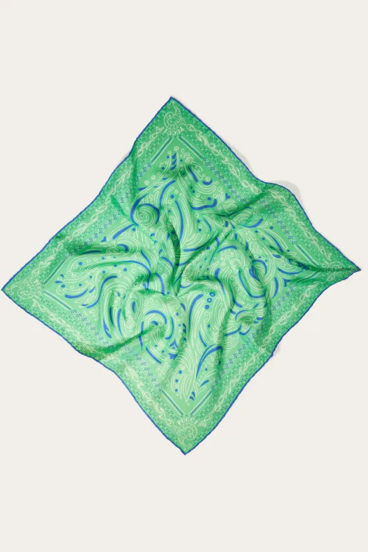 Carré piccolo in seta con stampa Bandana sold by Emilio Pucci