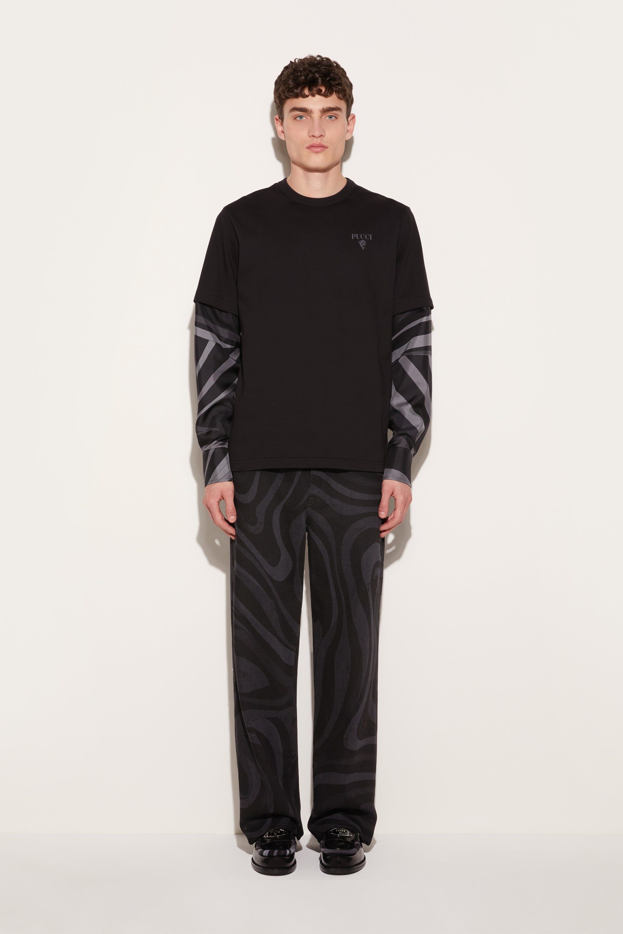 Top a strati con inserti Iride sold by Emilio Pucci product image thumbnail 2