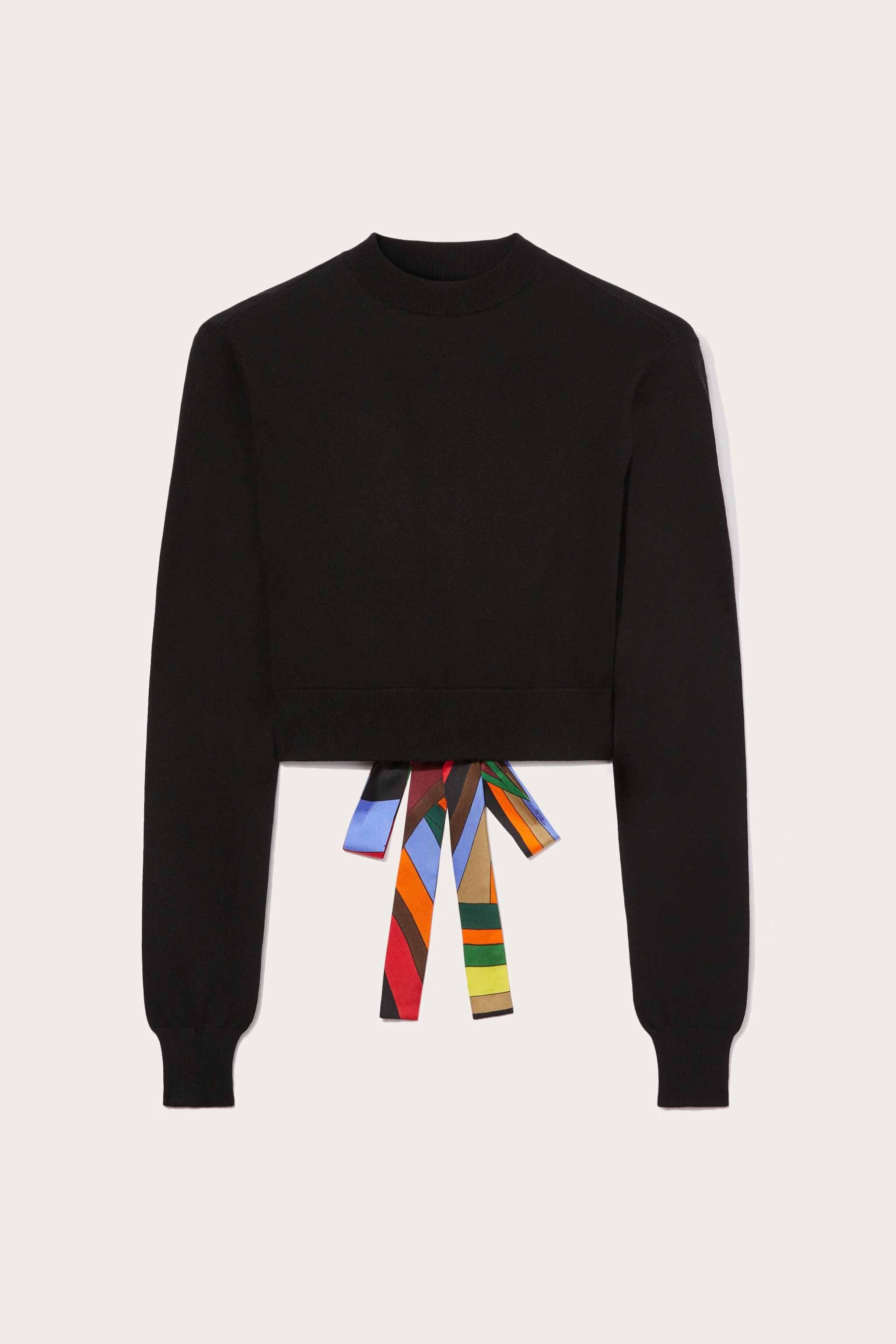 Iride Silk-Twill Cropped Top sold by Emilio Pucci