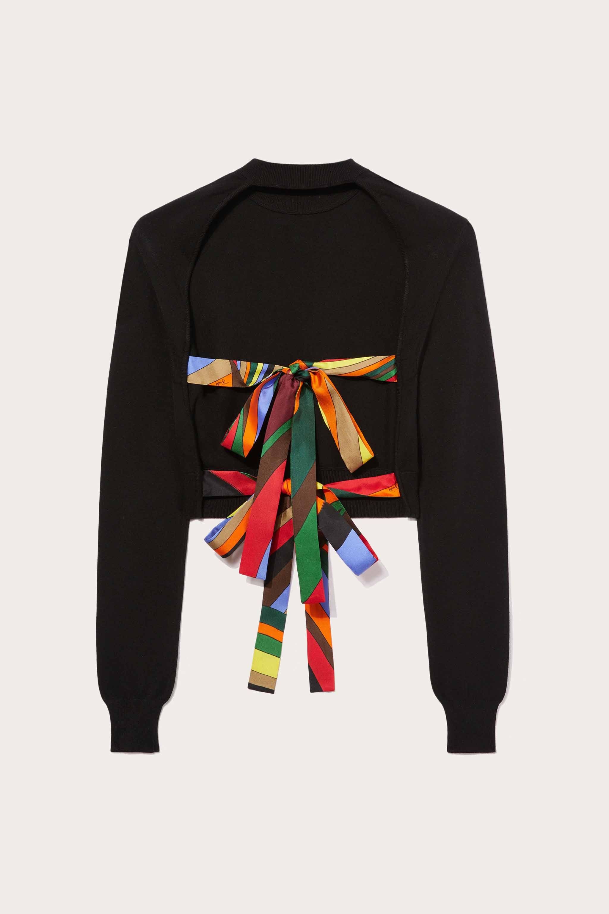 Iride Silk-Twill Cropped Top sold by Emilio Pucci product image thumbnail 2