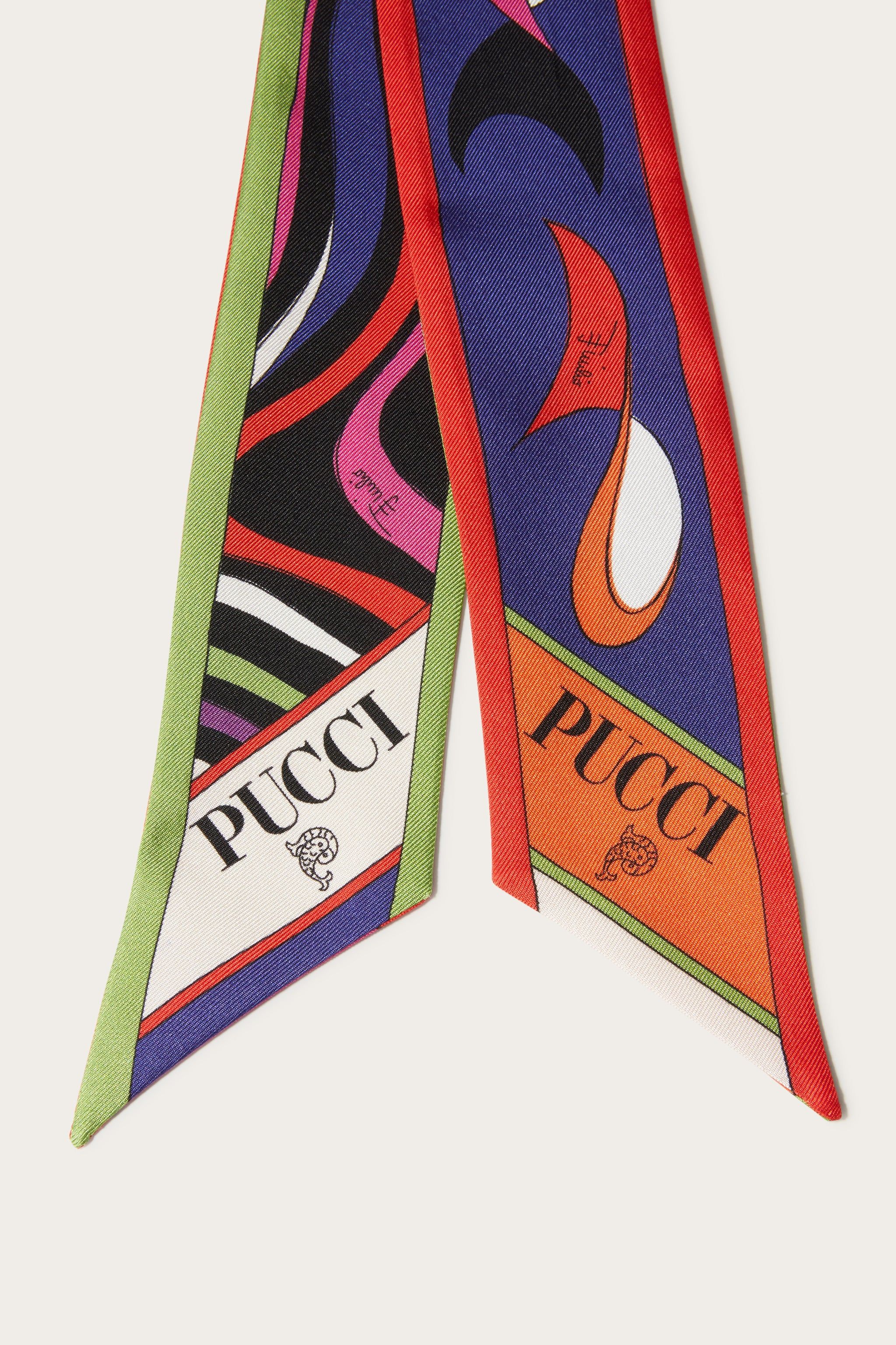 Foulard in seta con stampe Marmo e Pesci sold by Emilio Pucci product image thumbnail 2