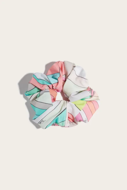 Elastico per capelli con stampa Iride made by Emilio Pucci