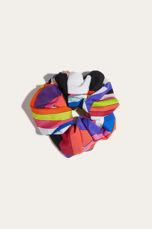Elastico per capelli con stampa Iride made by Emilio Pucci