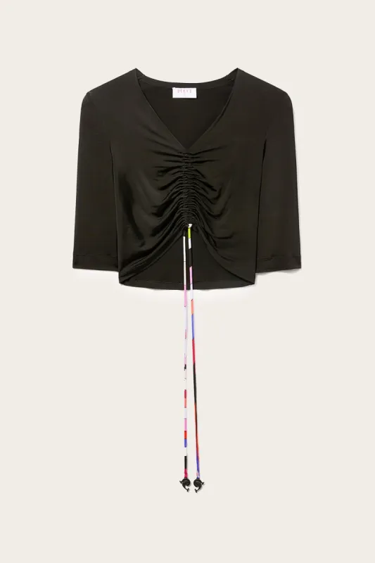 Crop top con inserto Iride sold by Emilio Pucci