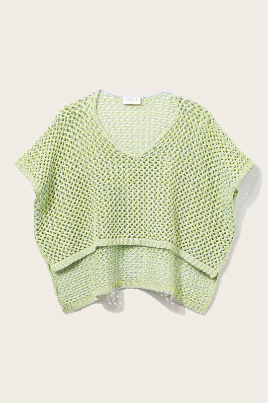 Crop top in maglia all'uncinetto sold by Emilio Pucci