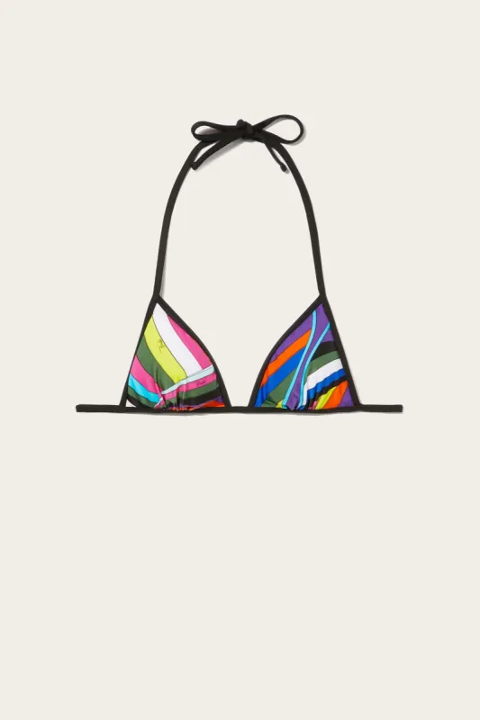 Top bikini con stampa Iride sold by Emilio Pucci