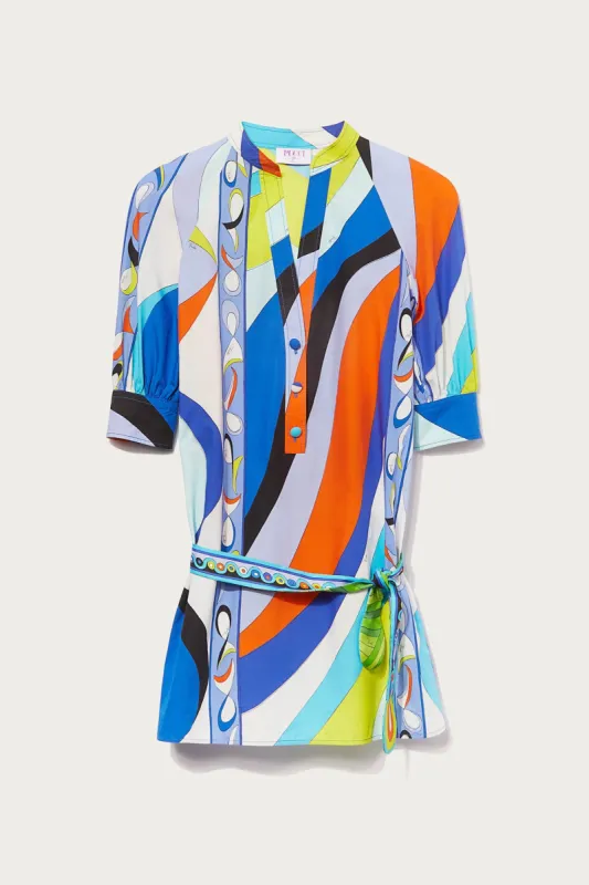 Mini abito con stampa Pesci sold by Emilio Pucci