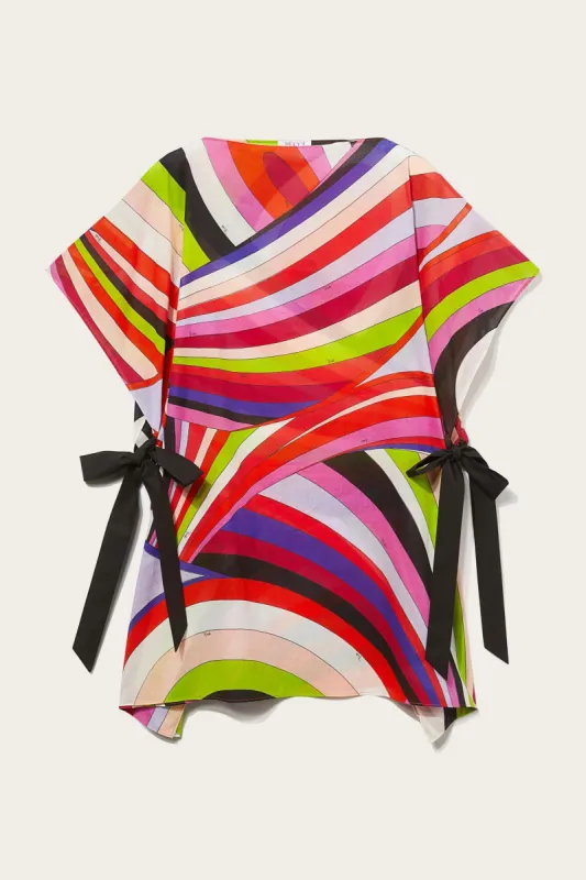 Abito kaftano con stampa Iride sold by Emilio Pucci