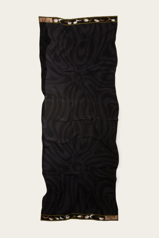 Hijab in seta con stampe Marmo e Pesci sold by Emilio Pucci