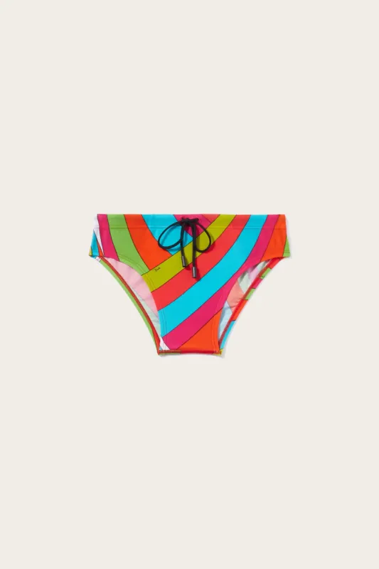 Slip da mare con stampa Iride sold by Emilio Pucci