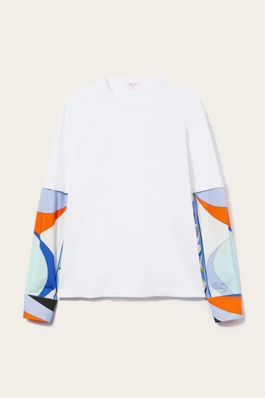 Top a strati con inserti Pesci sold by Emilio Pucci