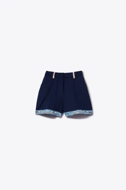 Pesci-Print Shorts sold by Emilio Pucci