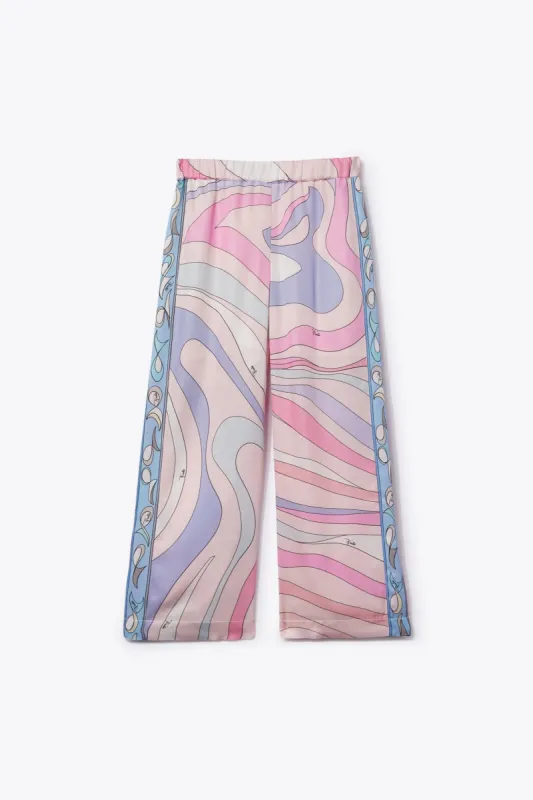 Marmo-Print Trousers sold by Emilio Pucci