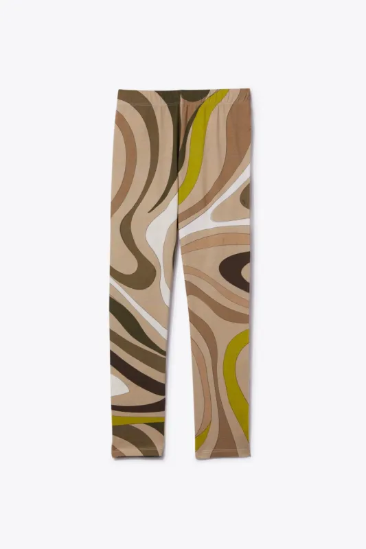 Marmo-Print Leggings sold by Emilio Pucci