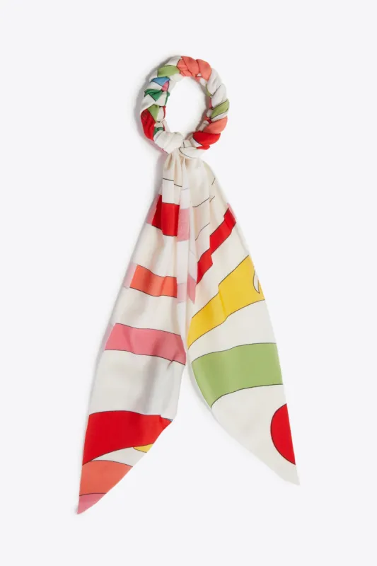 Marmo-Print Hair Tie made by Emilio Pucci