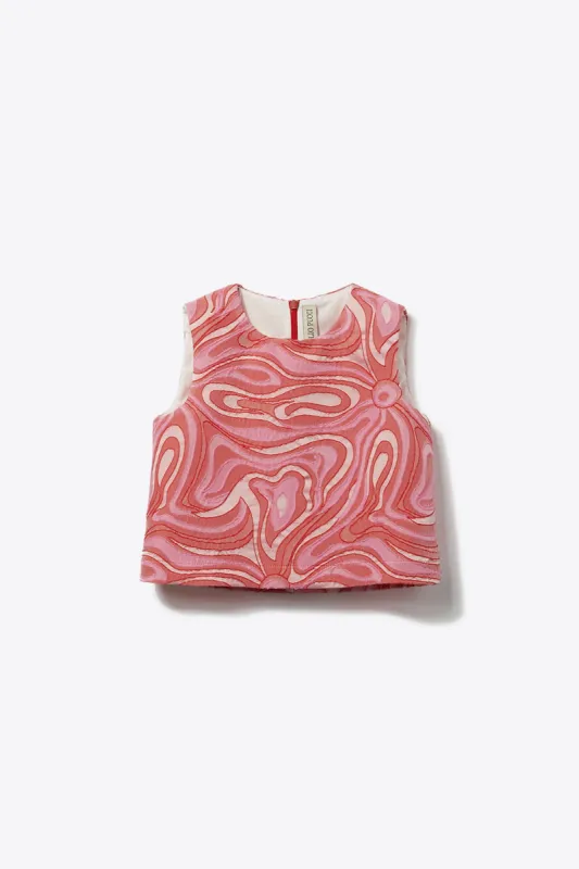 Marmo-Jacquard Top sold by Emilio Pucci