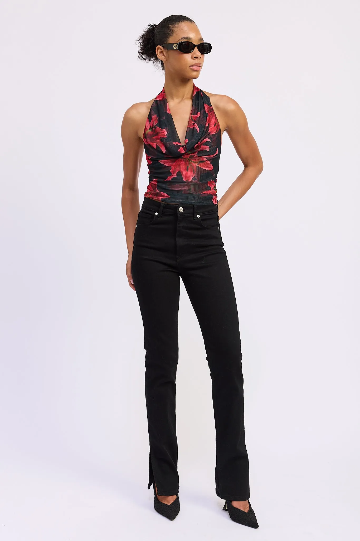 Charlotte Halter Top sold by emory park product image thumbnail 4