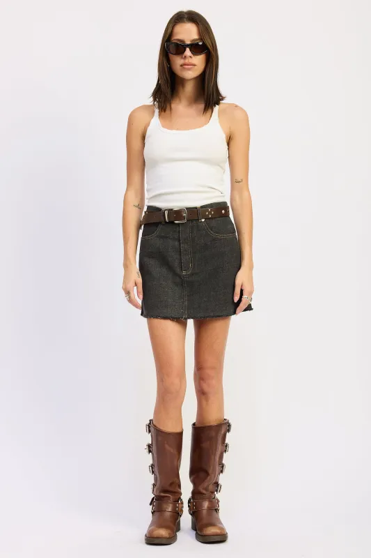 Nina Mini Skirt sold by emory park