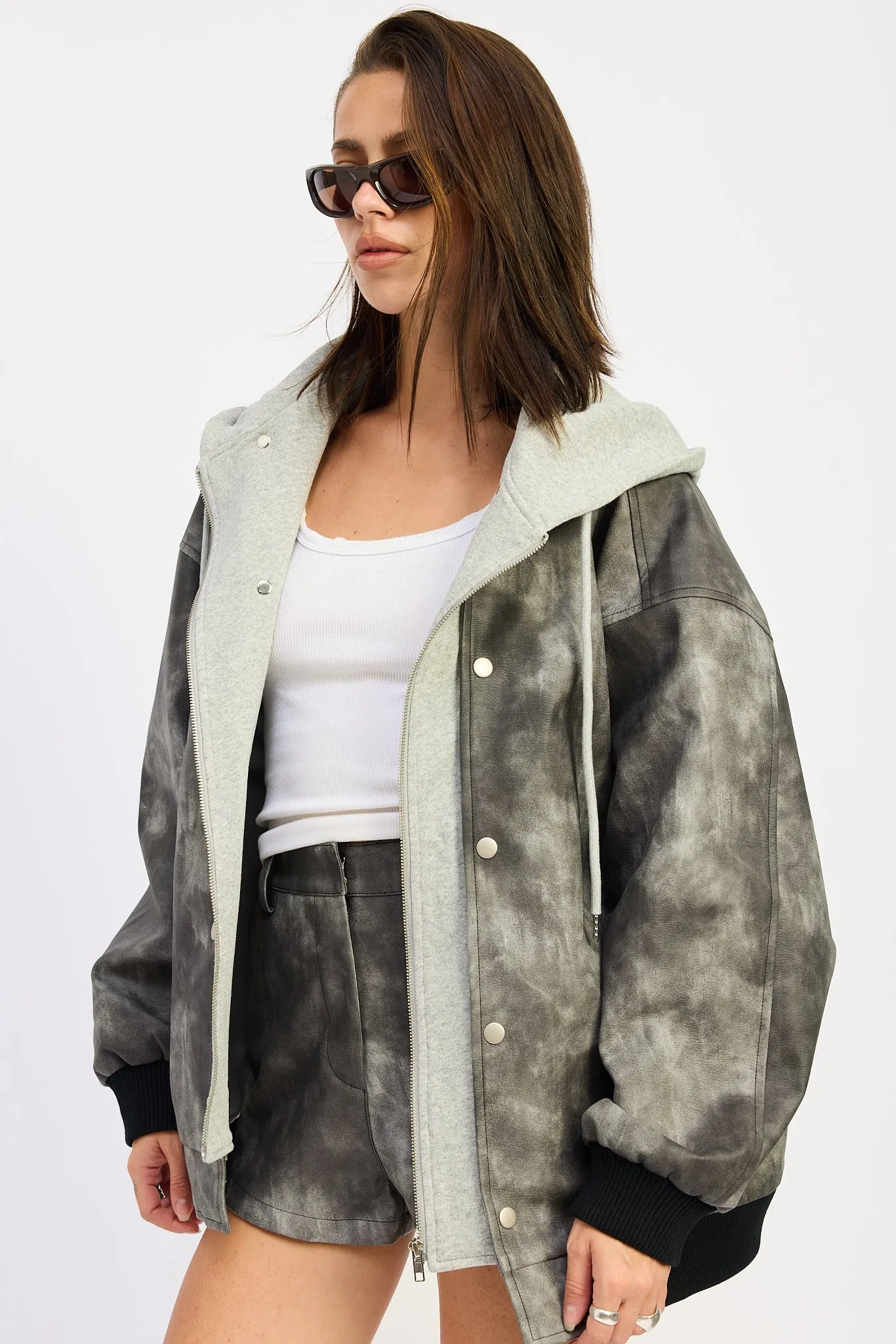 Reese Mixed Media Jacket sold by emory park product image thumbnail 2