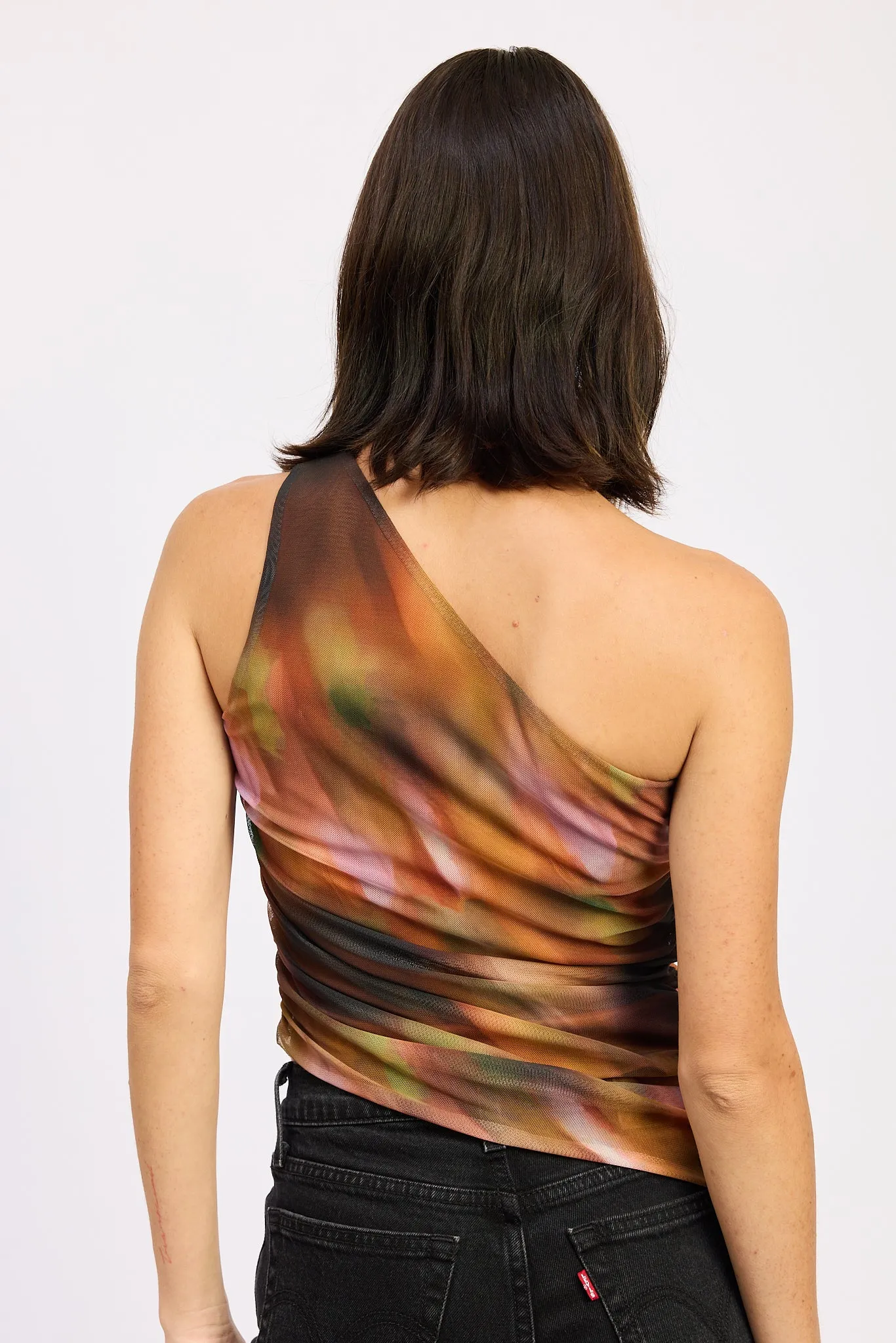 Cyndra One Shoulder Top sold by emory park product image thumbnail 3