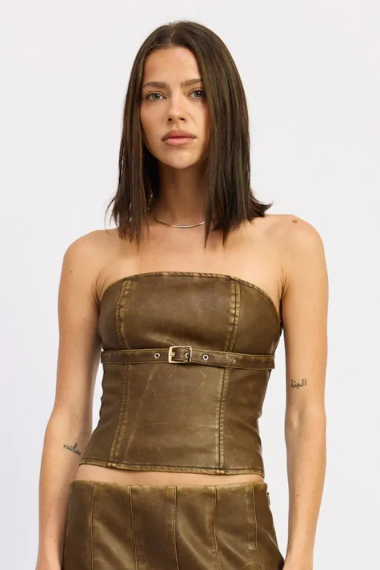 Demelza Tube Top made by emory park