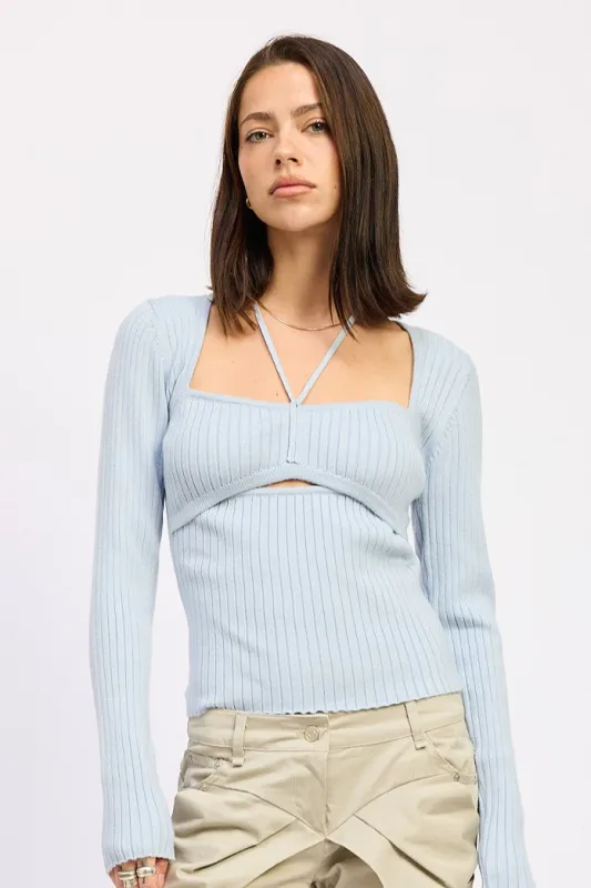 Zephyra Knit Top sold by emory park