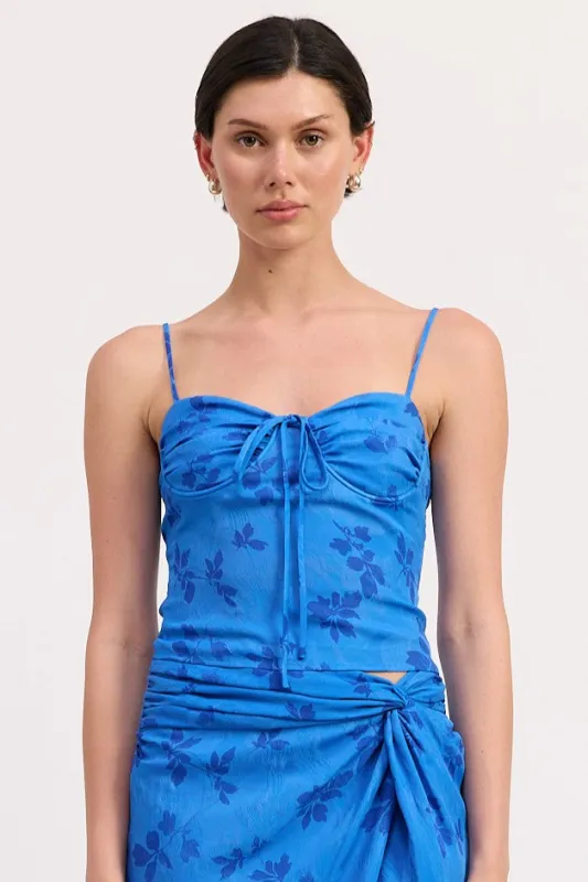 Valira Floral Top sold by emory park