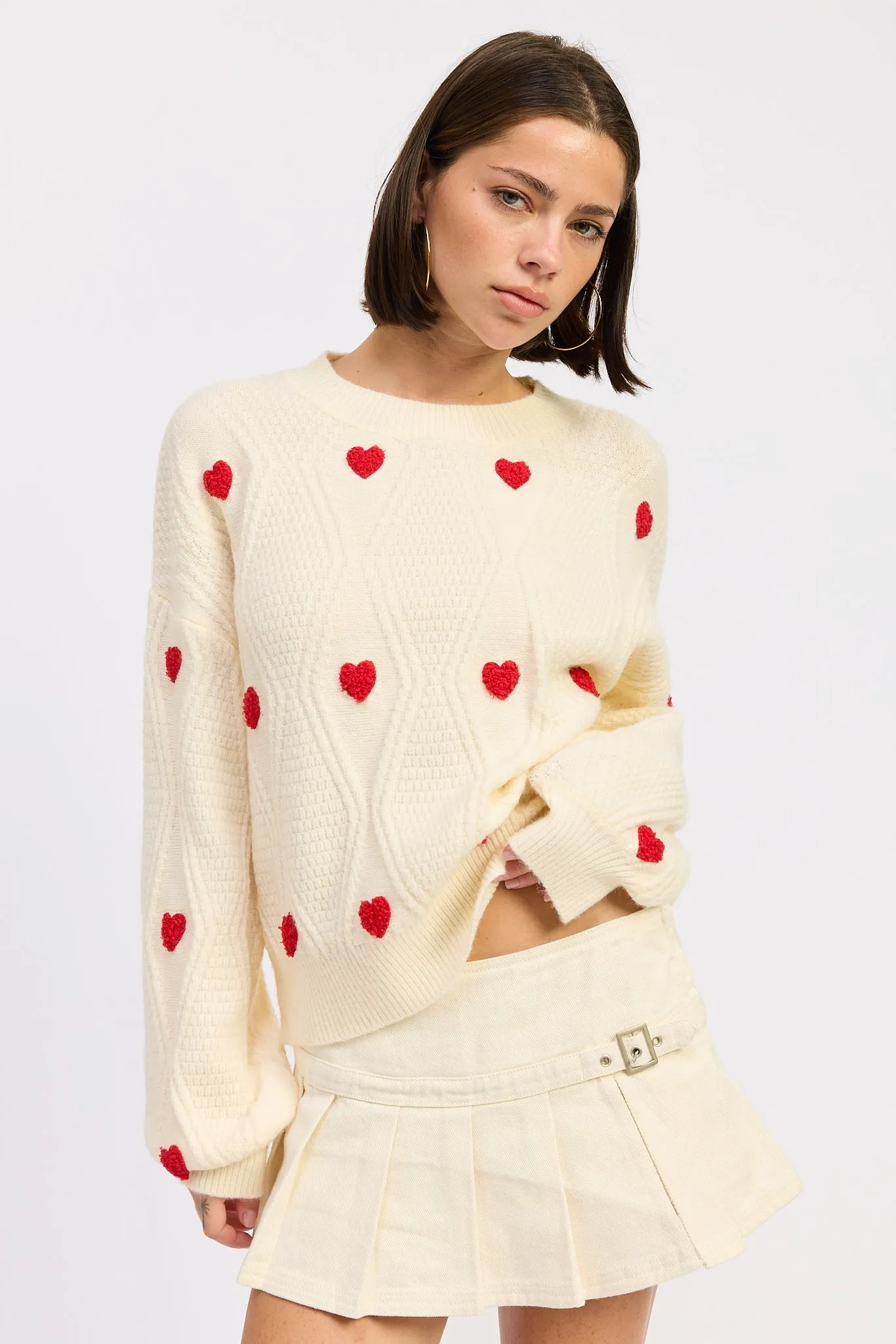 Arabella Heart Sweater sold by emory park product image thumbnail 2