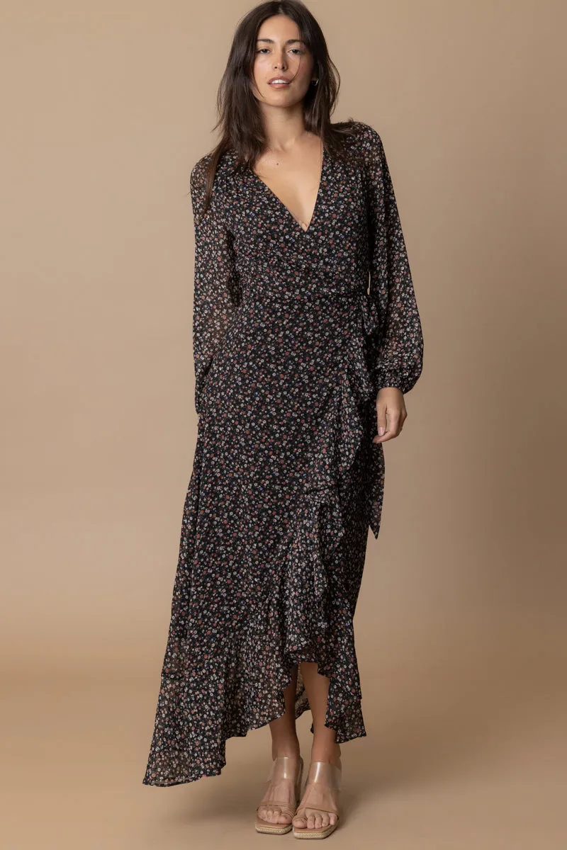 Margaret Wrap Maxi Dress sold by En Creme product image thumbnail 3