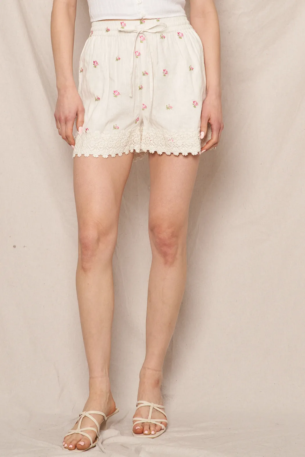 Helena Lace Shorts sold by En Creme product image thumbnail 3