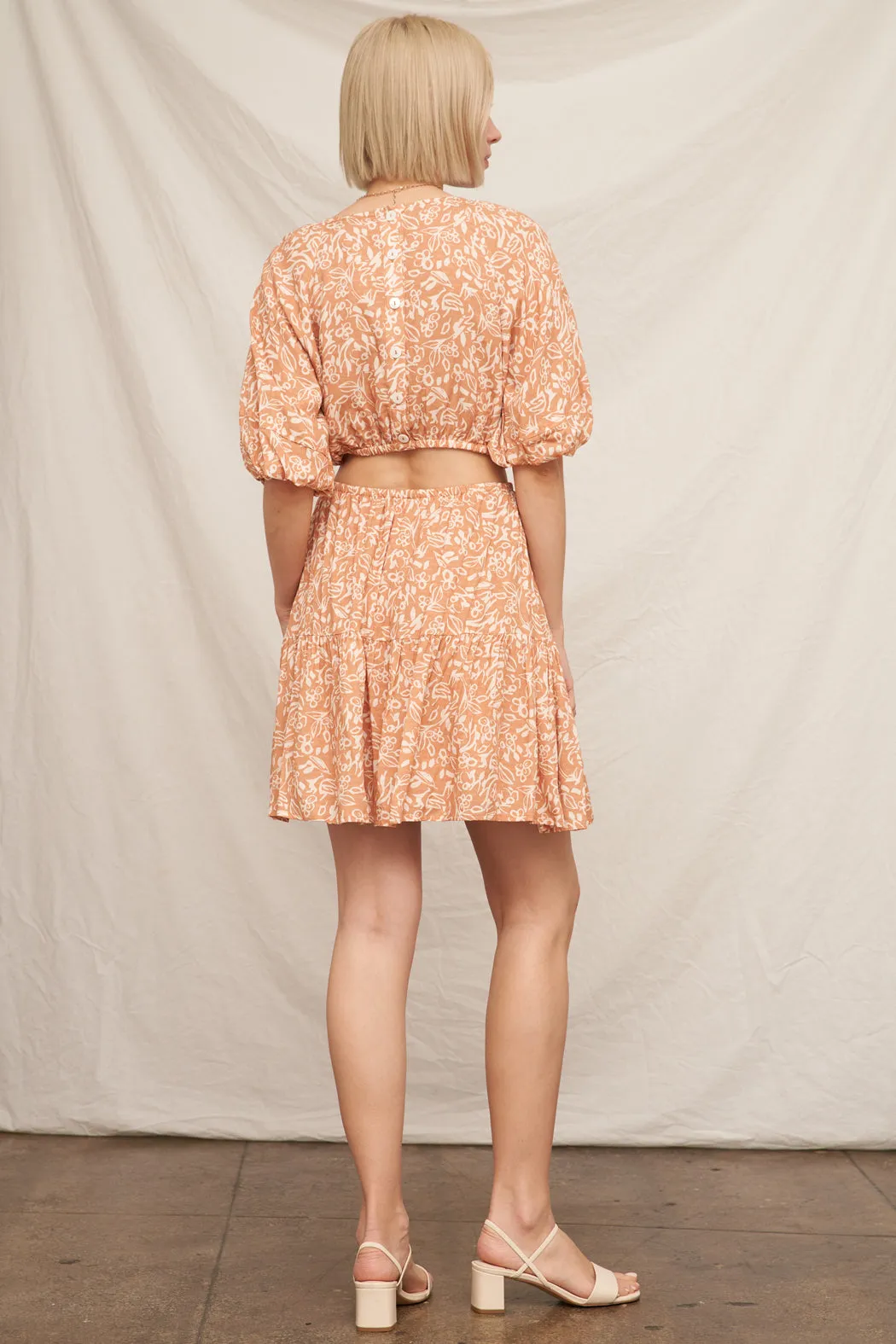 Ladia Balloon Mini Dress sold by En Creme product image thumbnail 5