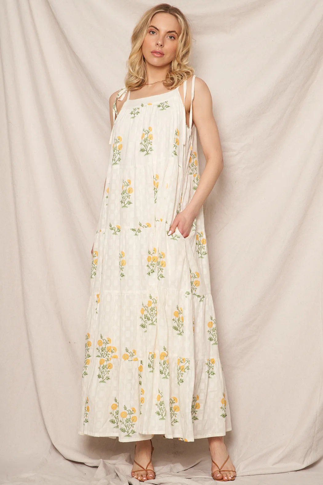 Nina Maxi Dress sold by En Creme product image thumbnail 2