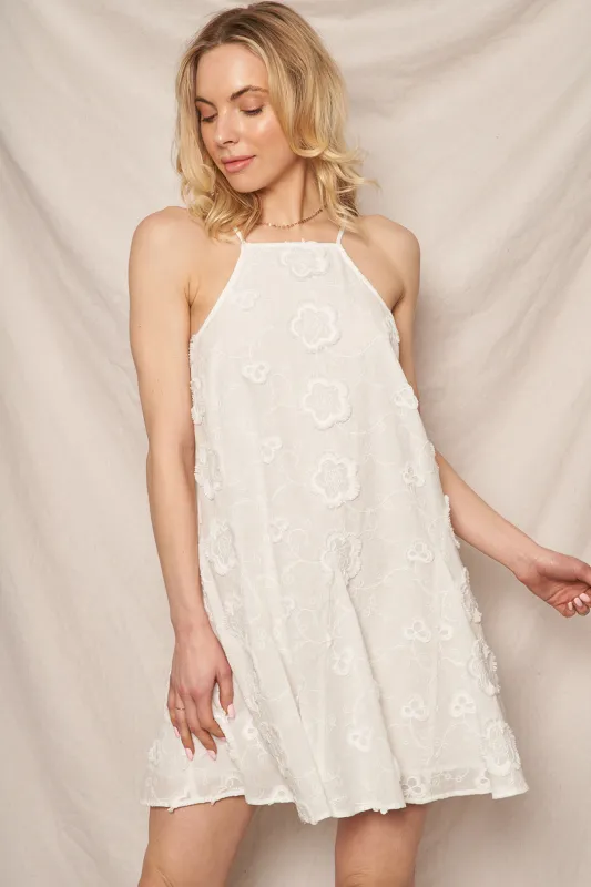 Angelica Halter Mini Dress sold by En Creme